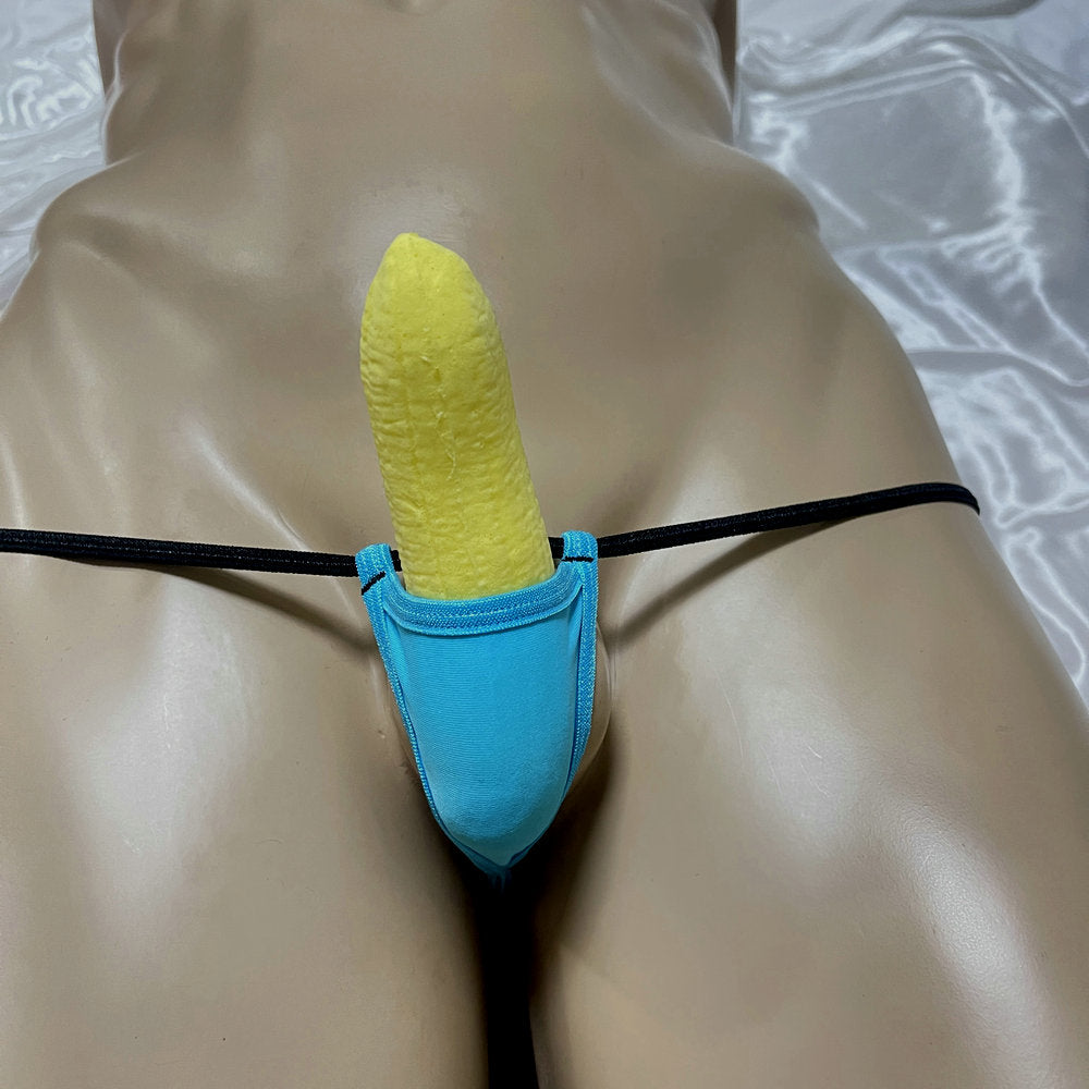 Sexy Mens Micro G-String Thong: Invisible Low-Rise Barely-There Minimal Coverage Underwear