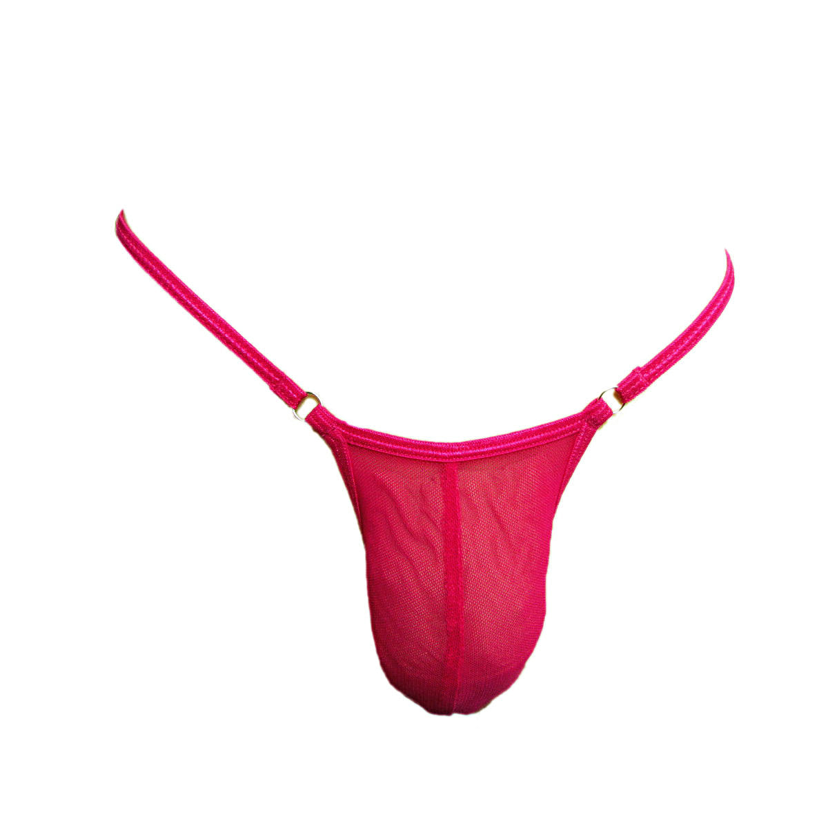 Men's See-Through Sheer Mesh Jockstrap Nude Feeling G-String Ultra-Elastic Transparent Men's Thong, Contour-Hugging Seamless Gay Micro Sexy Panties