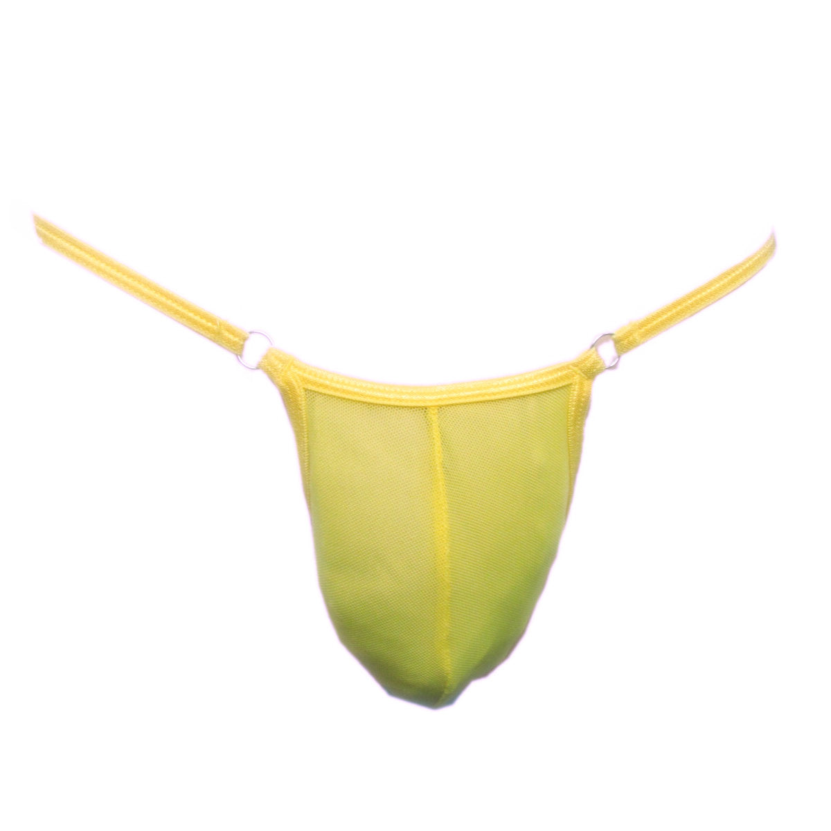 Men's See-Through Sheer Mesh Jockstrap Nude Feeling G-String Ultra-Elastic Transparent Men's Thong, Contour-Hugging Seamless Gay Micro Sexy Panties