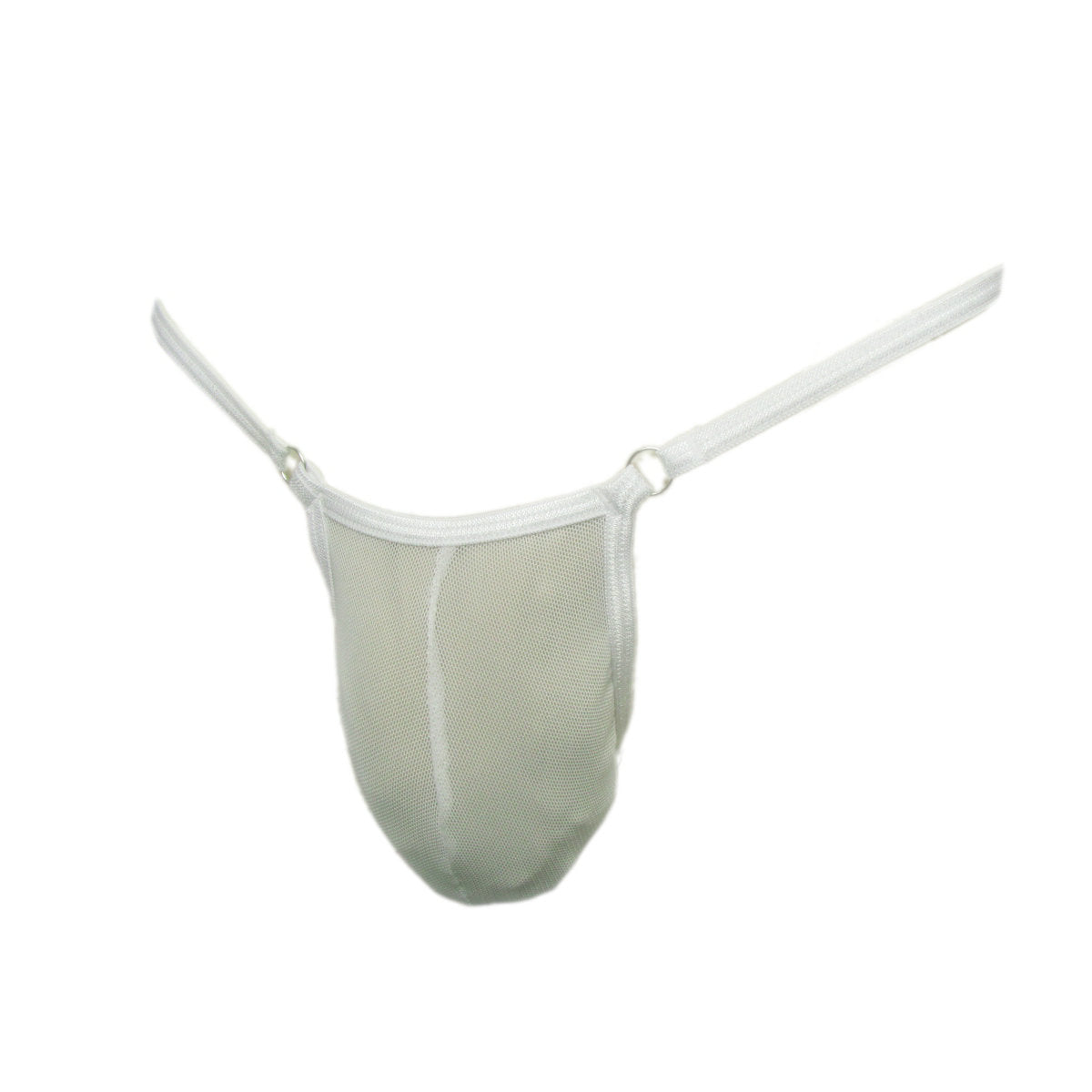 Men's See-Through Sheer Mesh Jockstrap Nude Feeling G-String Ultra-Elastic Transparent Men's Thong, Contour-Hugging Seamless Gay Micro Sexy Panties