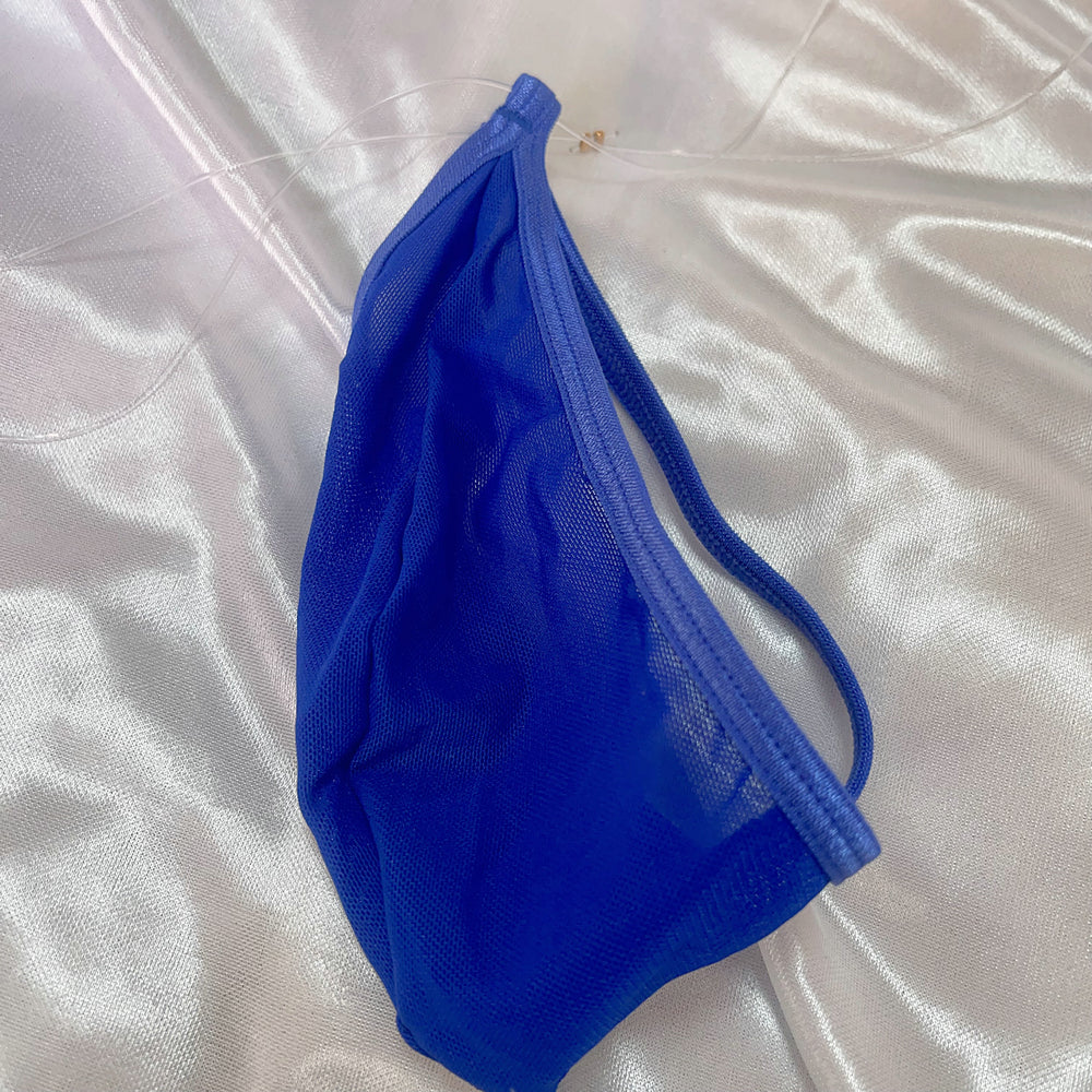 Sexy Male Mesh Micro Thong, Ergonomic Pouch G-String for Men, Breathable Sheer Stand Up G-String Underwear, Vibrant Low Rise Exotic Lingerie