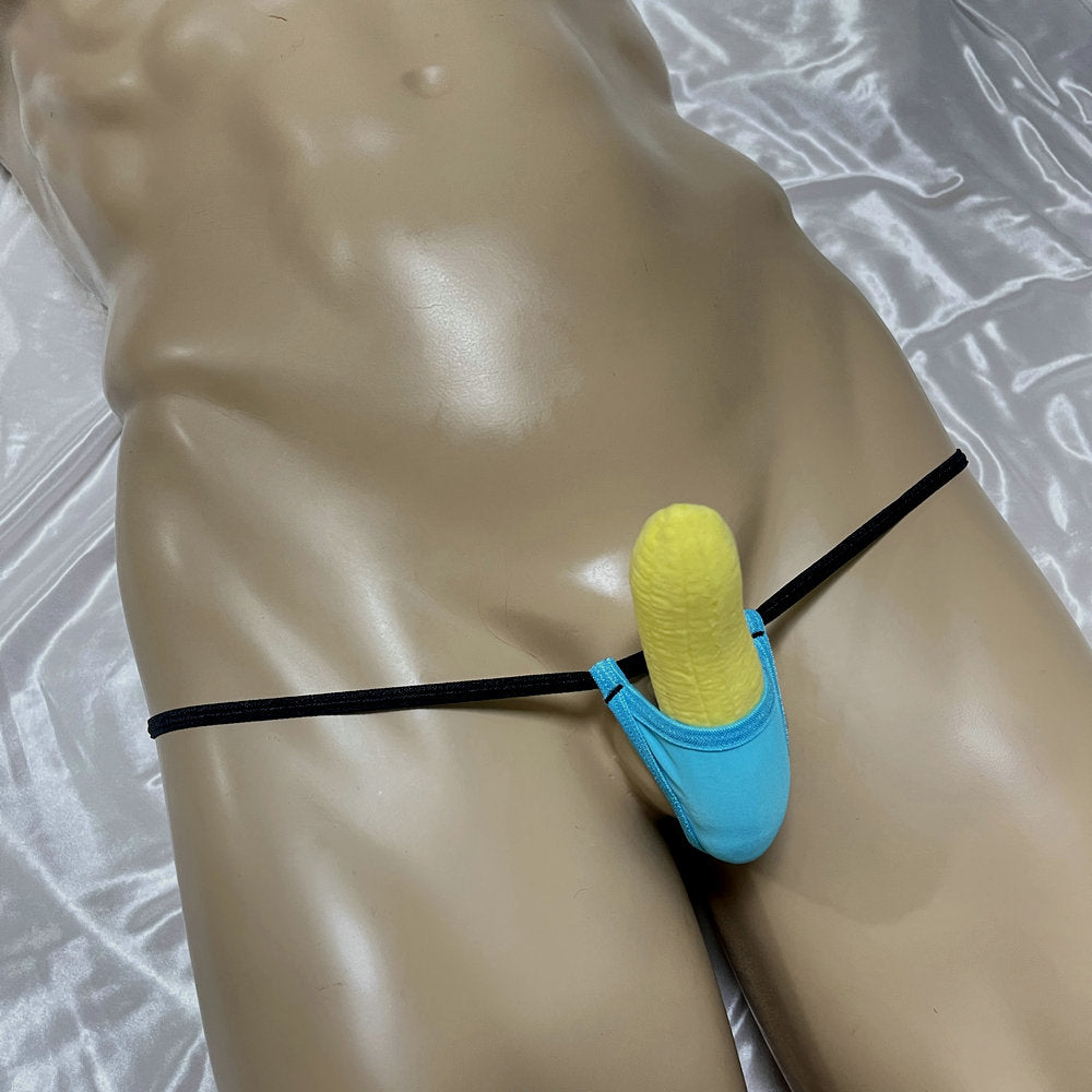 Sexy Mens Micro G-String Thong: Invisible Low-Rise Barely-There Minimal Coverage Underwear