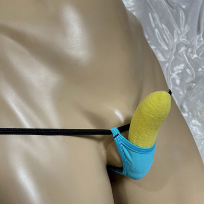 Sexy Mens Micro G-String Thong: Invisible Low-Rise Barely-There Minimal Coverage Underwear